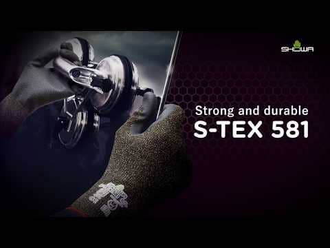 SHOWA S-TEX 581: Cut Resistance Glove - EN 388 LEVEL 5/E
