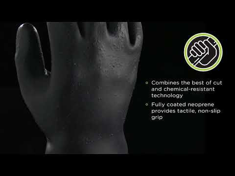 SHOWA 3416 - Chemical And Cut Resistant Neoprene Glove